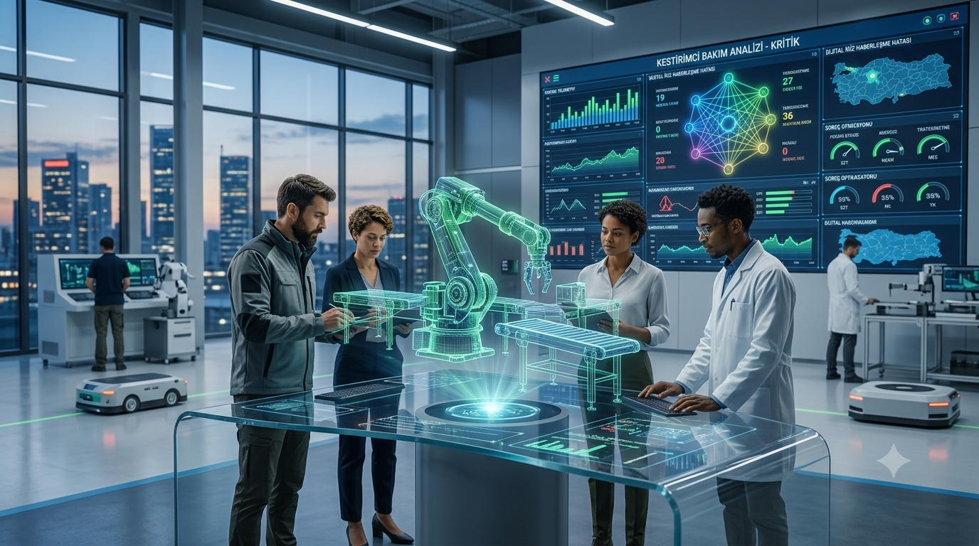 Dijital İkiz (Digital Twin) Teknolojisi ve Endüstriyel Tesislerde Kestirimci Bakım